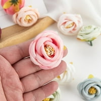Artifical Rose Cvijeće lažna pjena ruža za vjenčanje Aisle Party Favorit Nakit Candy Cvjetni ukras