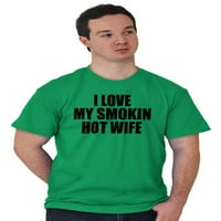 Volim moju dimunu vruću ženu smiješni supružnik Muške grafičke majice majica Brisco brendovi