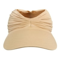 Sunčani šešir Naglice za zaštitu od sunca Dame Sklopivi protiv sunčeve kape za odmor