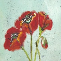 Poppies III Poster Print Molly Susan Strong