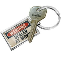 Prodavač upozorenja sa ključem na poslu Vintage Fun Posao za posao