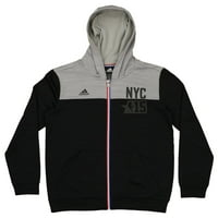 ADIDAS NBA Mladi Allstar NYC puni zatvarač up hoodie