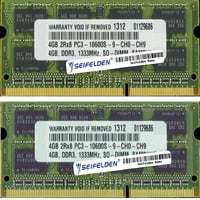 Seifelden 8GB memorijski ram za HP Pavilion DV6-6183NR Nadogradnja laptop memorije