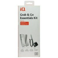 IQ GRAB & GO Essentials Kit punjač i komplet Case za Galaxy A - Clear