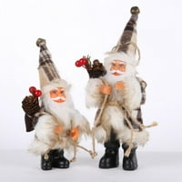 Božić santa claus lutka igračka za božićne ukrase naizmjenično uređenje Početna Xmas Novogodišnji poklon