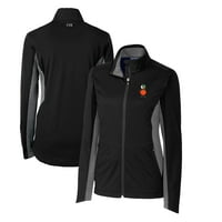 Ženski rezač i buck Black UCF Knights trezor navigacija softshell punog zip jakne