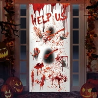 Velika uklonjiva sretna naljepnica za Halloween ukrasima krvnih ruku Windows naljepnice