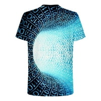 Grafički tee Muškarci i žene Trendy 3D tiskane smiješne majice Unise ljetne majice kratkih rukava