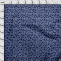 Onuone viskoznog dresa srednje plave tkanine Tropska zanatski projekti Dekor tkanina Štampano od dvorišta