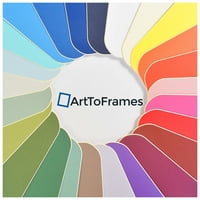 ArttoFrames 17x28 francuska krema Custom Mat za okvir za slike sa otvorom za 13x24 fotografije. Samo mat, okvir nije uključen