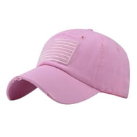 Muške i žene Ljetne modne ležerne posude za sunčanje bejzbol kape kape kape za bejzbol kape ružičaste