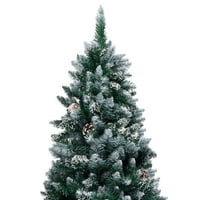 IRFORA Umjetno božićno stablo sa LED-om i kugličnim setom i borovima 94.5