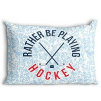 Hokejski jastuk - radije se igra hokej