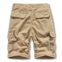 Muški teretni kratke hlače Ljetni modni na otvorenom Ležerne prilike pune boje Multi-džepovi Sportske