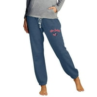 Ženski koncepti Sport Mornarsko Columbus Blue Jakne Mainstream pletene jogger hlače