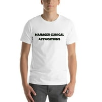 3xl menadžer kliničkih primjena Zabava stil kratkih rukava pamučna majica majica po nedefiniranim poklonima
