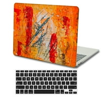 Kaishek Hard Case Shell pokrivač samo kompatibilan MacBook Pro 13 bez dodira + crna poklopac tastature