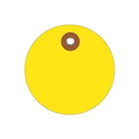 Bo Partneri Plastični krug Oznake 3 Žuta 100 Svaka G26073