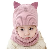 Dvorila za uvode u ušima, bez papirne boje bez ivica, izložene bebe šešire Djeca jesen zima zadebljani