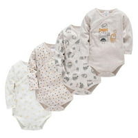 Traexpress Baby Girl Sleepsuits pidžamas Baby Jumpsuits Newborn Roupa Roupa de Bebes Dugih rukava Jesenska