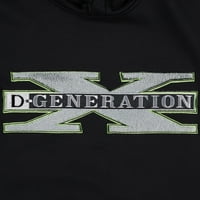 Muška crna D-Generation Chenille logo pulover hoodie