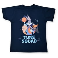 Warner Bros. Boy's Looney Tunes Majica kratkih rukava, Tunes Squad Print