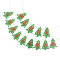 Chrsitmas stablo struna zastava za božićne ukrase šik baneri