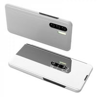 Flip Covers Mirror Telefon za telefon za Samsung S Ultra tanki elektroplatni okvir Sklopno otporno na