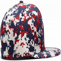 Klasični šešir s hip hop ravnim računom za vizir - Unizirajući bejzbol kape za podešavanje ujedinjača,