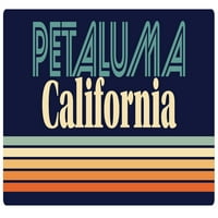 Petaluma California Frižider Magnet Retro Design
