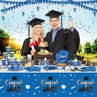 Diplomirani party Potrošni materijal Klasa diplomiranja ukrasa za maturu poslužuje čestitke Stolcloths