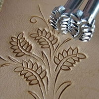 Čelične listovne kožne markice, set od 2, Craft Japan Alati za utiskivanje kože, L515 L516