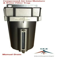 1 2 Komprimirani klipni vlagu i filter za vodu za zamku kompresor zraka F NOVO
