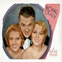 Plavuša luda s lijeve strane Joan Blondell James Cagney Noel Francis Movie Poster Masterprint