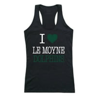 Love Le Moyne College Dolphins Ženski tenk Najbolje Heather Sivi medij