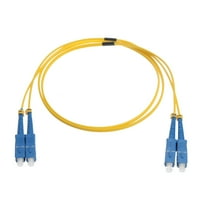 6,6ft Jednokrevetni mod Duple vlakno optički patch kabel LSZH Jumper optički sc do sc za prekidače usmjerivača