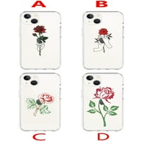 Rose cvijet meka silikonska futrola za iPhone 13PRO 13PRO MA 12PRO 12PRO MA PRO MA XS XR 6S Plus 5C