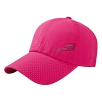 IOPQO Visoors New Ljeto na otvorenom Unise Mrežni patchwork Baseball Cap Sun Hat Baseball Caps Hat Gray