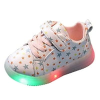 Vučena svetla cipele Girls Toddler LED hodanje cipele Dječje djece Djeca beba casual LED tenisice Dječja
