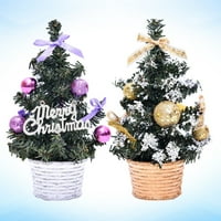 Umjetni Xmas Decre Decor Božićno drvce Model Pokloni za kućnu kancelarijsku trgovinu