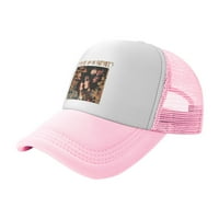 CEPTEN MENS & WOMENS Super sa Siouxsie i Banshees logotip podesivim kamiondžicom Mersh šešir Pink