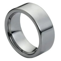 Volfram Polirani sjajni ravni cijev za rezanje stila prstena 10