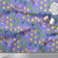 Soimoi pamučna voil tkanina i cvjetna umjetnička dekorska tkanina Široko dvorište