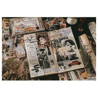 Umjetničke naljepnice za dnevnik Vintage Papir za planer za scrapbooking