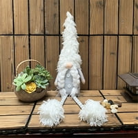 Santa Rudolph lutka za krpa za krpu za rođendan za kućni božićni odmor ukras