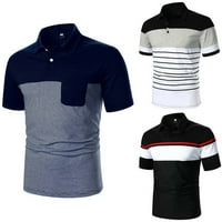 Muška majica kratkih rukava Tee Top Designer Mišić Ljetni Golf casual majica