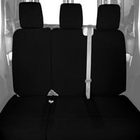 Caltrend Stražnji split klupa Tweed navlake za sjedala za 2014- Chevy GMC Silverado