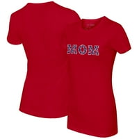 Ženska malena kauč Crvena Boston Red So Logo Mama majica