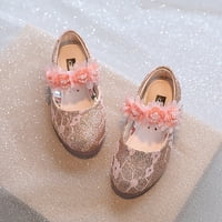 Djevojke za bebe princeze cipele rhinestone cvjetne sandale ples cipele biserne cipele sljudne dječje
