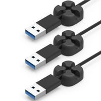 Organizator Thinsonta COLORFU Wireder Winder USB kabel Slušalice Držač silikonskih kabela Protector